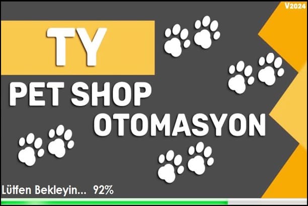 ty tasarım petshop otomasyon yazılımı